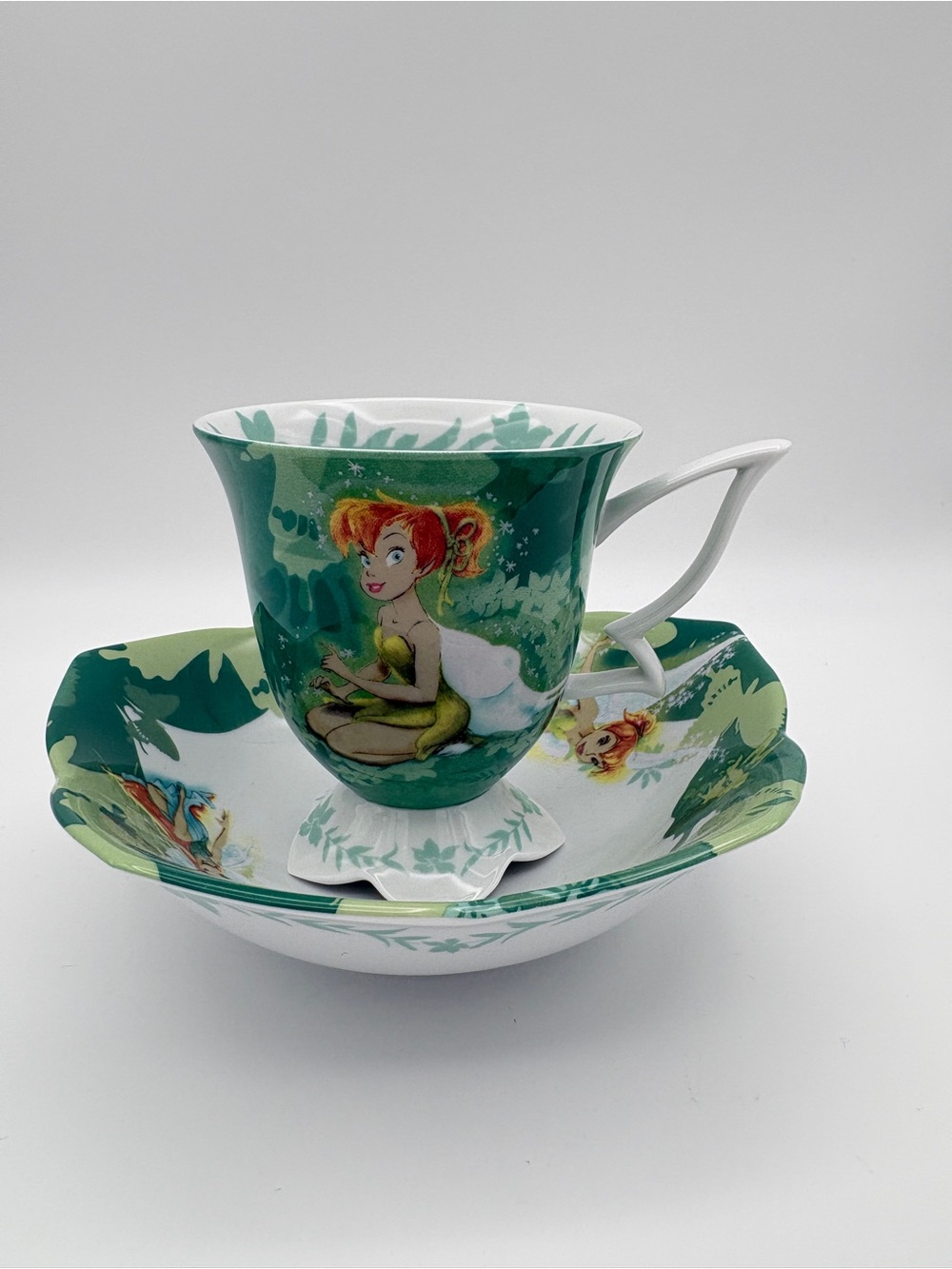 Royal Doulton Disney Fairies Tinkerbell China Cup and Bowl